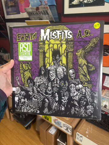 Misfits-Earth AD PURPLE SWIRL VINYL LP
