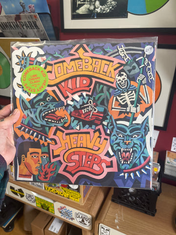 Comeback Kid-Heavy Steps lime cherry vinyl LP