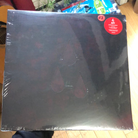 AFI-The Blood Album red with black marble vinyl