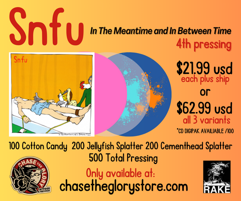SNFU-In The Meantime and in Between Time 4th pressing 2024 /500