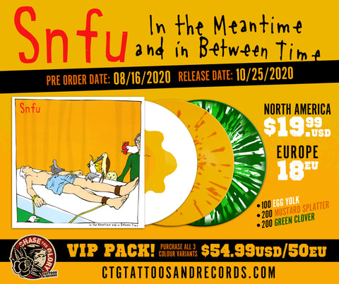 SNFU-In the Meantime and in Between Time 2nd pressing VINYL LP
