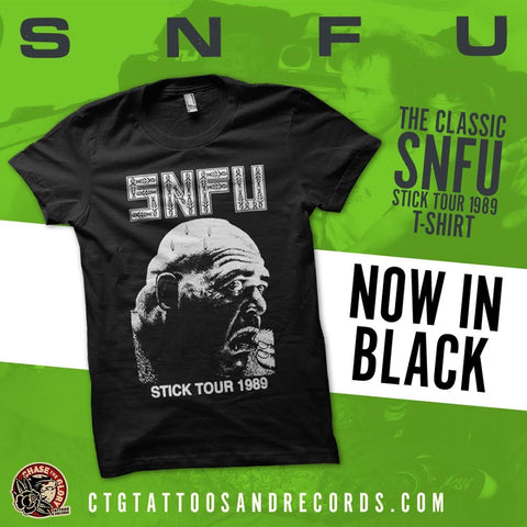 SNFU 89’ Stick Tour BLACK