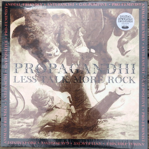 Propagandhi-Less Talk More Rock black vinyl