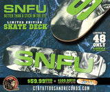 SNFU-In the Meantime and in Between Time SKATE DECK pre-order 01/2021 8.25x32.5